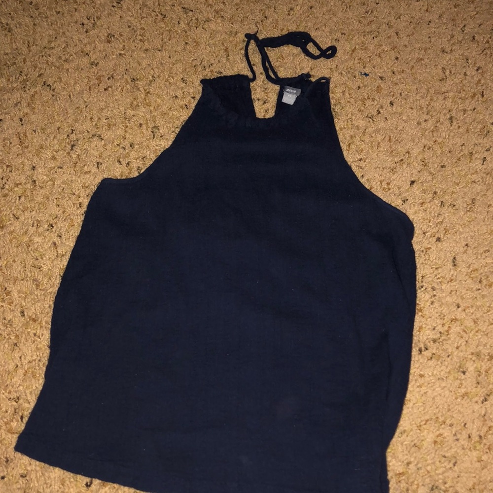 Aerie tie in back tank